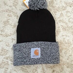 Carhartt Black and Gray Beanie
